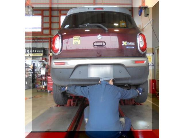 クロスビー車検 ！全部見せます　④〈視認等検査〉
