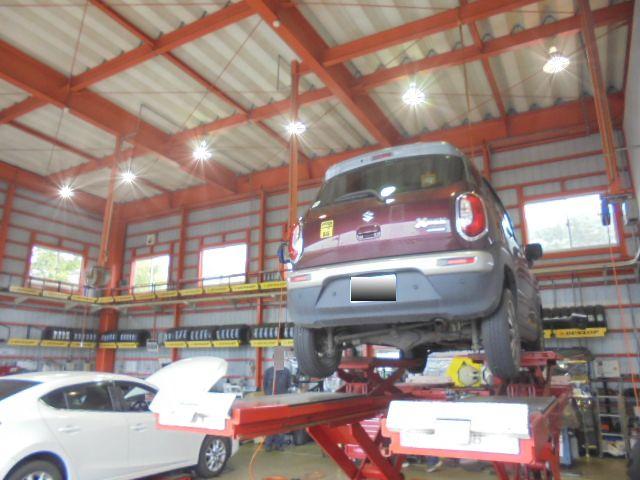 クロスビー車検 ！全部見せます　④〈視認等検査〉