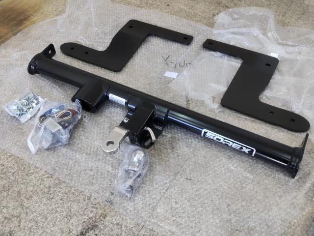 トヨタ RAV4 SOREX ヒッチメンバー取り付け ボートトレーラー トヨタ RAV4 SOREX ヒッチメンバー取り付け ボートトレーラー