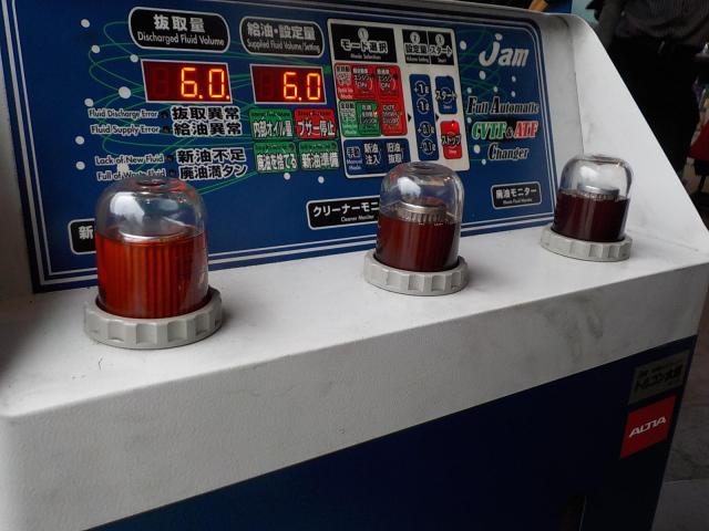 トルコン太郎　ＣＶＴＦ圧送交換　『スズキワゴンR』　千葉市　船橋市　市川市　松戸市　柏市　東京都　江戸川区　葛飾区　足立区　江東区　墨田区　２３区　歓迎！