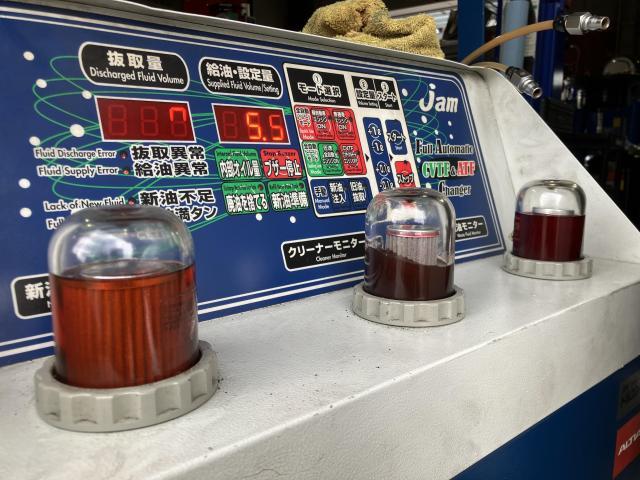 トルコン太郎　CVTF圧送交換　『トヨタ　エスティマ　千葉県　千葉市　船橋市　市川市　松戸市　柏市　東京都23区　江戸川区　葛飾区　足立区　江東区　墨田区　歓迎！