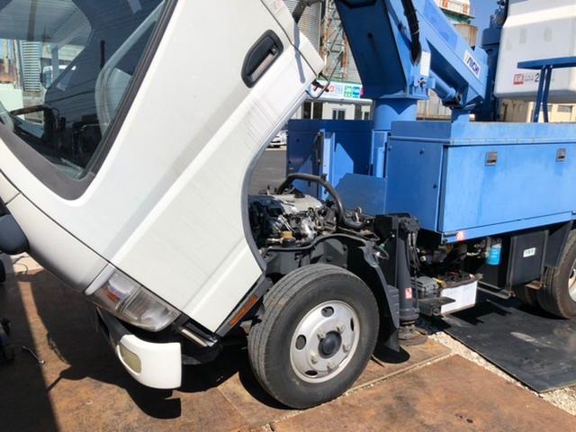 三菱　キャンター  オイル交換