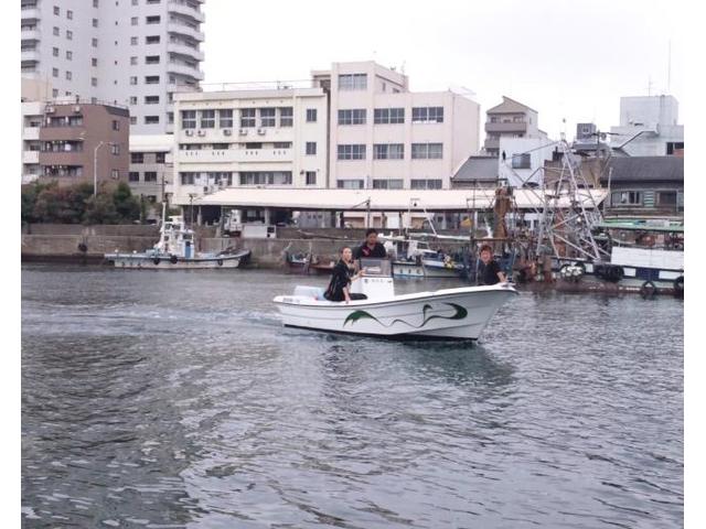 車以外にボートなんかも塗装します。【三木市　神戸市　西宮市　宝塚市　明石市　三田市　キズ　へこみ直し　鈑金修理お任せください】