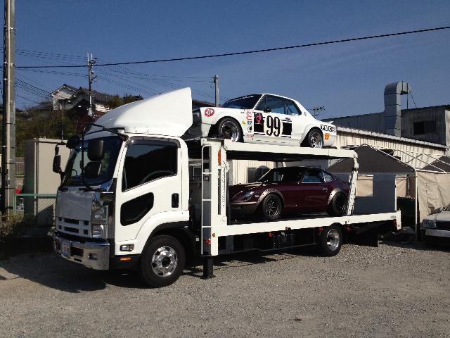 大型車の板金塗装もお任せ下さい。