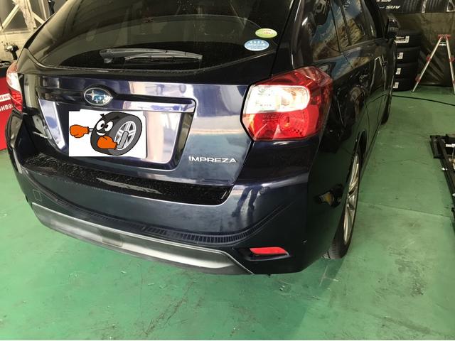 久御山町　伏見区淀　格安車検　インプレッサ