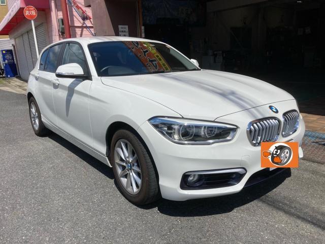 京都　持込ドラレコ取付　BMW　118i　F20　純正ドライブレコーダー　アドバンスカーアイ2　久御山町　伏見　八幡　持込パーツ　外車　輸入車