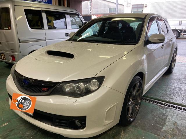 京都　持込ステアリング交換　スバル　インプレッサ　WRX　STI　DAMD　ステアリング　久御山町　伏見　八幡　持込パーツ取付　