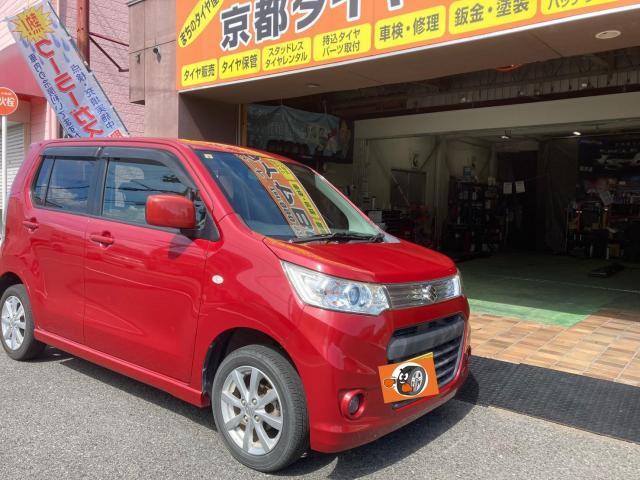 京都　軽自動車　アイドリングストップバッテリー交換　ワゴンRスティングレー　久御山町　伏見　バッテリー交換　メンテナンス