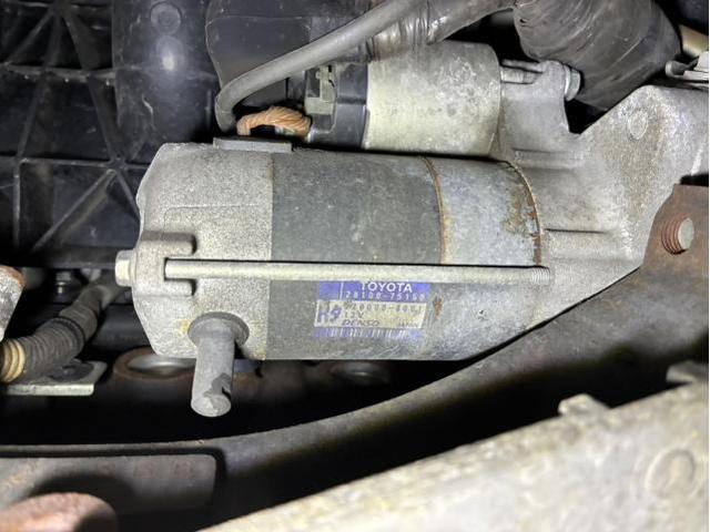 京都 トヨエース セルモーター交換 エンジン始動不良 久御山町 伏見 八幡 小型トラック 修理 整備