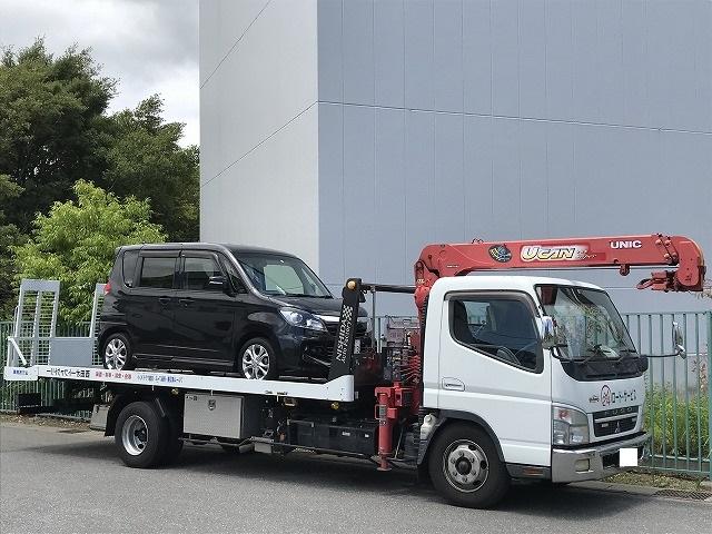 積載車完備。納車引き取りもお任せ下さい。