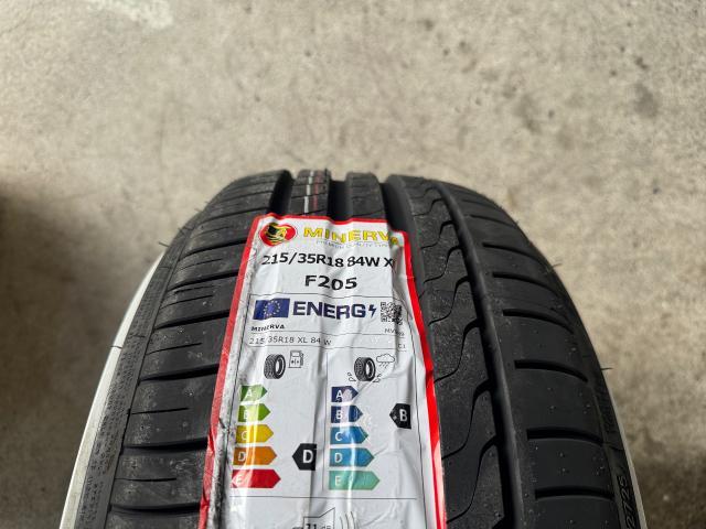 GR86 持込タイヤ交換 225/40-18 → 215/35-18    広島市　安佐南区　タイヤ交換　持込タイヤ交換　タイヤ裏組　持込取付