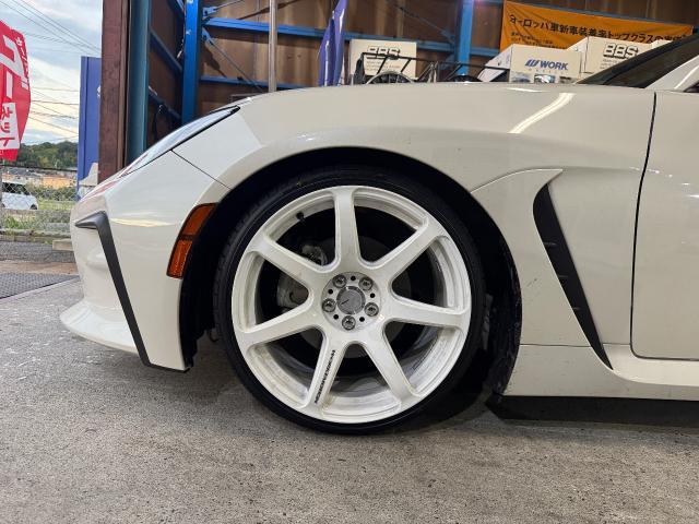 GR86 持込タイヤ交換 225/40-18 → 215/35-18    広島市　安佐南区　タイヤ交換　持込タイヤ交換　タイヤ裏組　持込取付