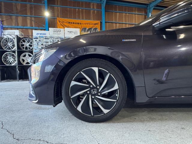 ZE4 インサイト 持込ドラレコ取付 コムテック AZDR48 ミラー型　広島市　安佐南区　五日市　佐伯区　タイヤ交換　持込タイヤ交換　タイヤ裏組　持込取付　電装系もお任せください