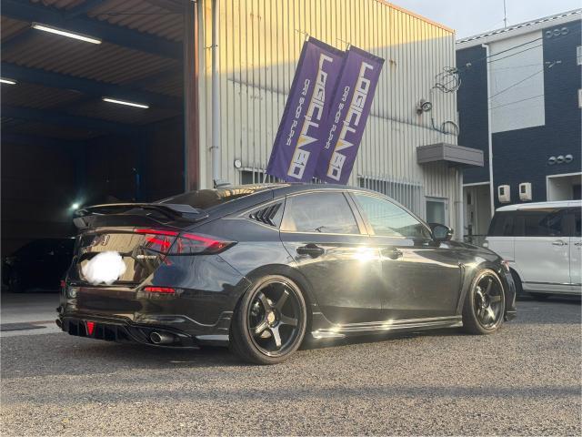 FL1 シビック 持込エアロ取付 リアディフューザー CARIG    広島市　安佐南区　五日市　佐伯区　廿日市　持込タイヤ交換　タイヤ交換　タイヤ裏組　持込取付