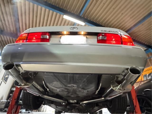 UCF21 セルシオ マフラー交換 マリアンデール   広島市　安佐南区　五日市　佐伯区　廿日市　持込タイヤ交換　タイヤ交換　タイヤ裏組　持込取付