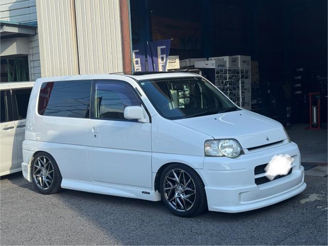 S-MX ホイール交換 レオニスIT 17インチ　広島市　安佐南区　五日市　佐伯区　廿日市　持込タイヤ交換　持込ホイール交換　タイヤ裏組　持込取付