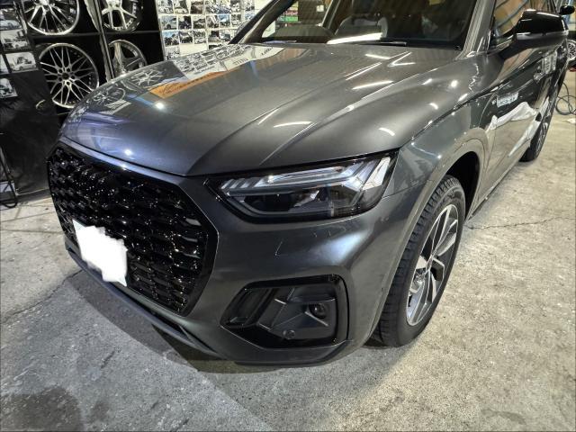 アウディQ5 持込スタッドレスタイヤへ交換 235/55-19 ブリヂストン ブリザック    広島市　安佐南区　五日市　廿日市　佐伯区　広島市東区　広島市西区　持込タイヤ交換　持込取付