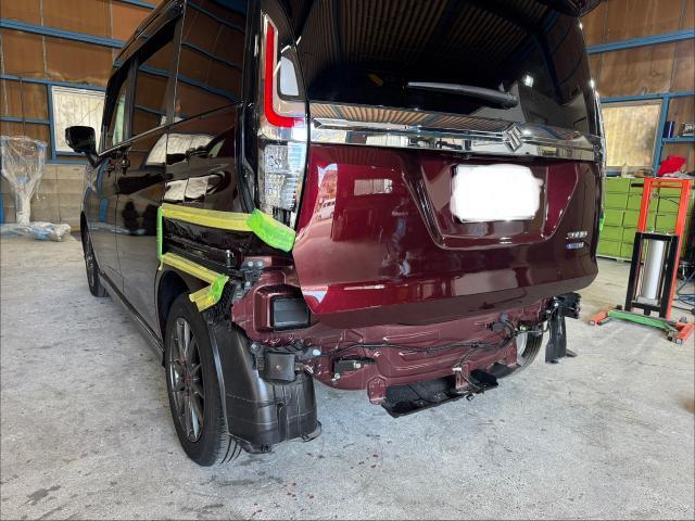 ソリオ ボディ補強パーツ 取付 パフォーマンスダンパー モンスタースポーツ　広島市　五日市　廿日市　佐伯区　広島市東区　広島市西区　持込タイヤ交換　持込取付　ボディ補強パーツもお任せください。