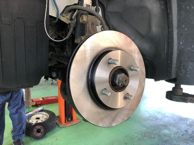 日産ADバン　車検整備　ブレーキ修理　新潟市北区