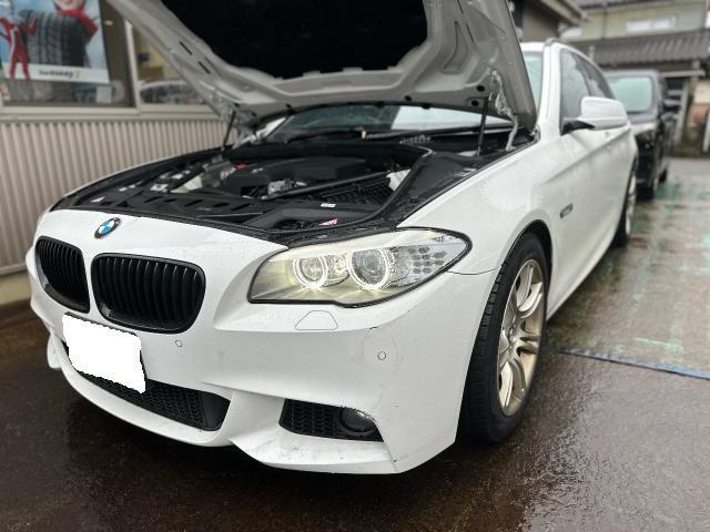 BMW 3シリーズツーリング　LLC警告
サーモハウジング不良　プラグ交換　新潟市北区