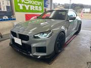 BMW M2 G87 ダウンサス取付 アイバッハサス 4輪アライメント調整