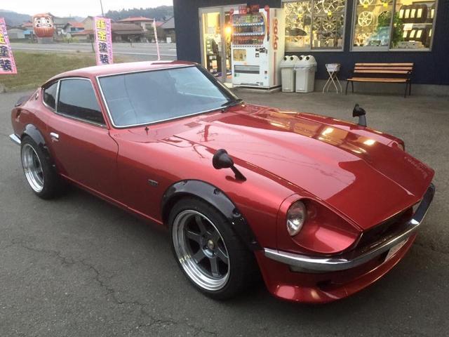 フェアレディZ S30Z 全塗装 ボディレストア オーバーフェンダー取付 福島県 ボディリメイク