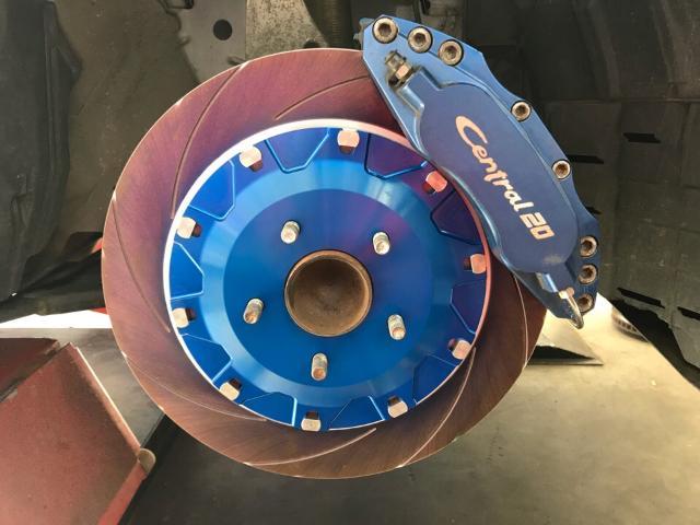 日産 フェアレディZ Z33 ブレーキローター交換 エンドレス 6ポットキャリパー ロータークラック タイヤローテーション 福島県 白河 車検整備|グーネットピット