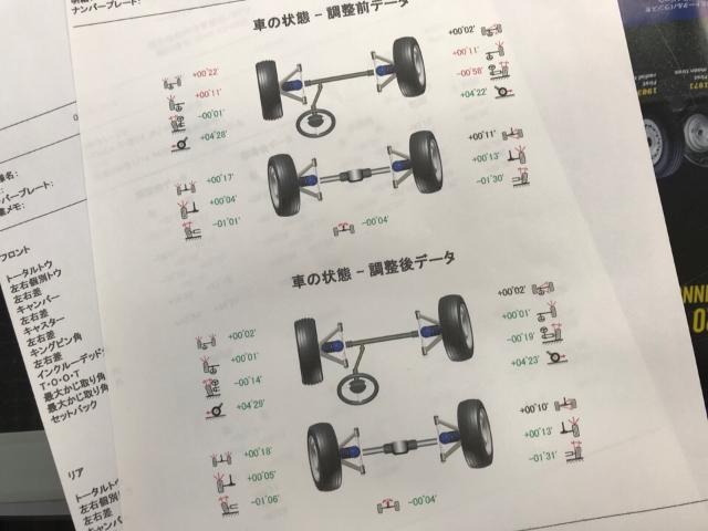ホンダ N-BOX タイヤ交換 4輪アライメント調整 福島県 白河 タイヤが安い 車検整備