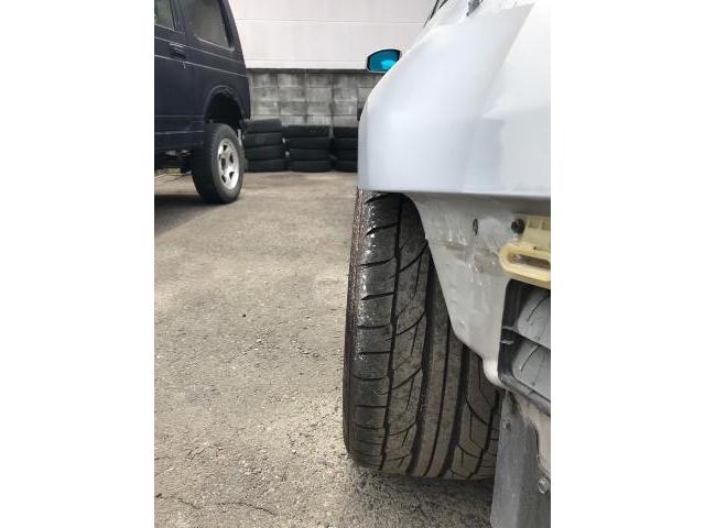 日産 フェアレディZ Z33 リアフェンダー叩き出し フェンダー爪折り ボディリメイク 福島県 白河