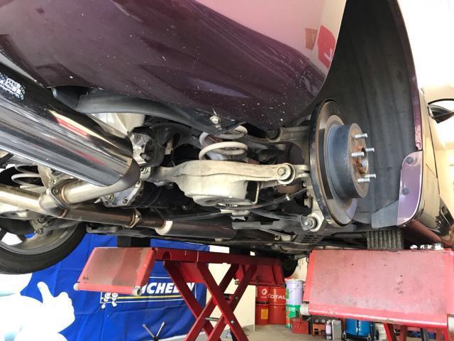 日産 フェアレディz Z33 リアハブ付近から異音 発進時にカチカチ音 福島県 白河市 棚倉町 須賀川市 車検整備 中古車販売 グーネットピット