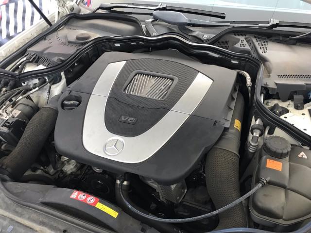 メルセデスベンツ Eクラス W211 エンジンオイル交換 TOTALオイル メンテナンス表示リセット 福島県 白河 欧州車両診断機完備