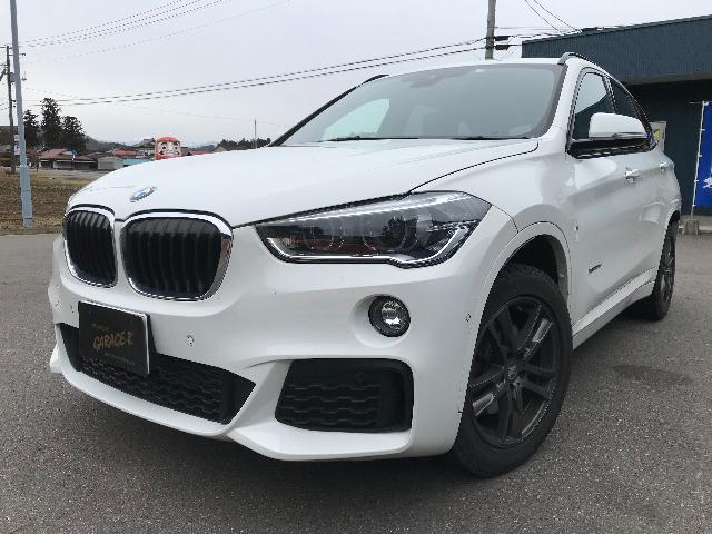 BMW X1 F48 鈑金修理　擦り傷修正　福島県　白河　県南　鈑金修理　鈑金塗装　輸入車鈑金　中古車販売店　鈑金見積無料　代車無料貸出