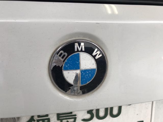 BMW 3シリーズ　E91 エンジンオイル交換　ワイパーブレード交換　リアエンブレム交換　福島県　白河　部品持込　輸入車販売店