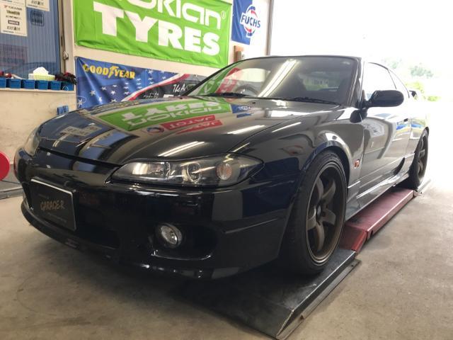 日産 シルビア S15 テンションロッド交換 4輪アライメント調整 福島県 白河市 Gtパーツ販売 中古車販売店 グーネットピット