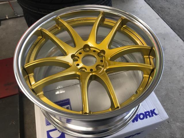 ホイール&タイヤご注文 WORK CR2P 19インチ 特注色 ツライチ ホイール&タイヤご注文 WORK CR2P 19インチ 特注色 ツライチ