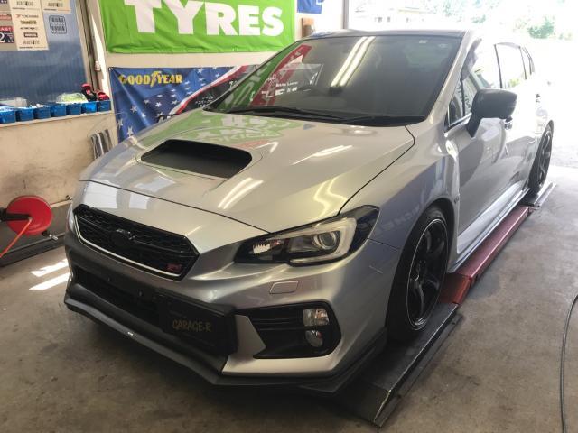 スバル　WRX S4  エンジンオイル交換　タワーバー取付　福島県　白河市　TOTAL正規取扱店　持込パーツ取付　GTパーツ販売 中古車販売店