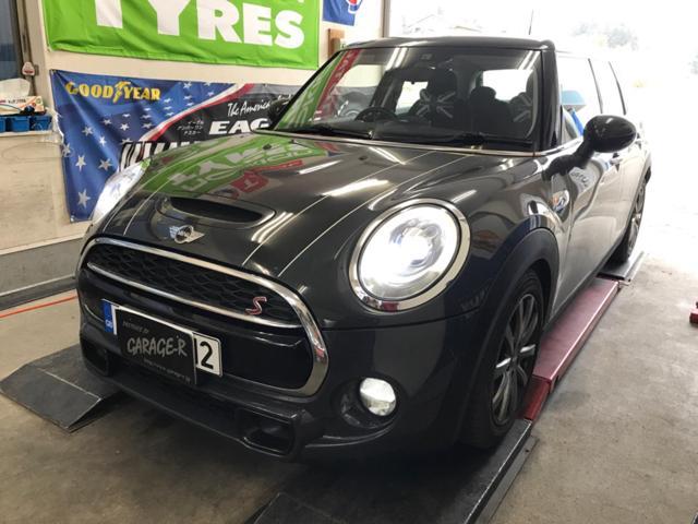 MINI ミニクーパーS F55 ブレーキパッド交換　低ダストパッド　パッドセンサー交換　パッド摩耗警告　車両診断テスト　エラーコードリセット　福島県　白河市　輸入車メンテナンス　輸入中古車販売店