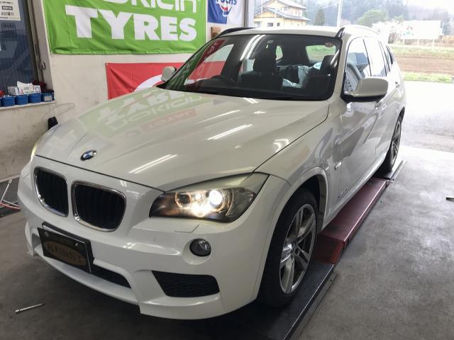 BMW X1 E84 定期メンテナンス ミッションオイル交換 エンジンオイル