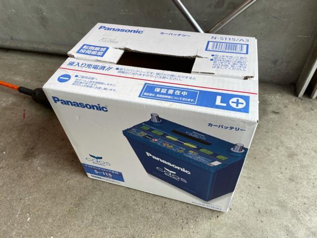 トヨタ　シエンタ　バッテリー交換　持込品対応　バックアップ作業　福島県　白河市　車両一般整備　中古車販売店