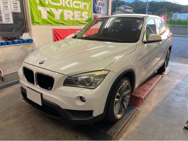 BMW X1 E84  車検整備　スパークプラグ交換　車両診断テスト　サービスリセット　福島県　白河市　輸入車メンテナンス　輸入中古車販売店