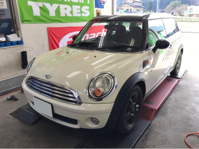 MINI Cooper エンジンチェックランプ点灯　車両診断テスト　ソレノイドバルブ交換　福島県　白河市　輸入車修理　輸入中古車販売店