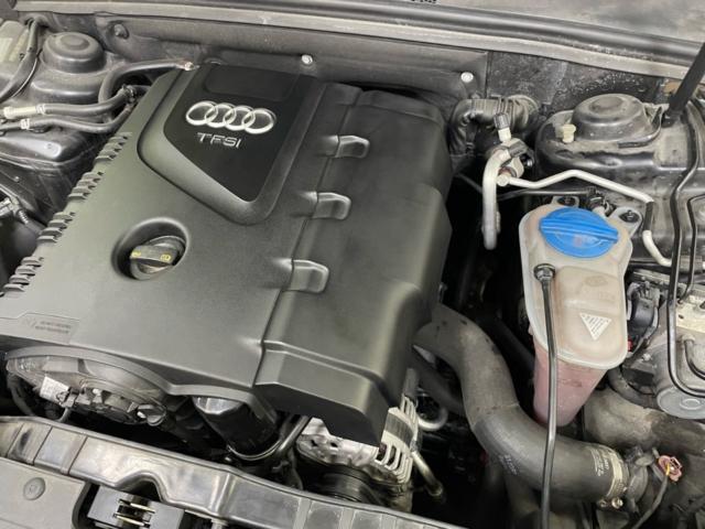 アウディ A5  水温計上昇　オーバーヒート　電動ファンフル回転　サーモスタットハウジング交換　車両診断テスト　エンジンオイル漏れ　エンジンオイル交換　福島県　白河市　輸入車メンテナンス　輸入中古車販売店