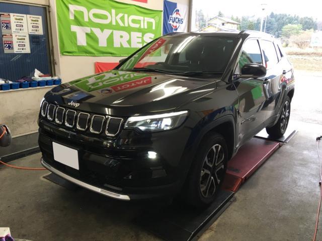 JEEP コンパス　スタッドレスタイヤ&アルミホイール販売取付　LA STRADA  GOOD-YEAR  輸入車用ホイール　福島県　白河市　輸入車メンテナンス　輸入中古車販売店