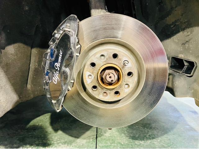 アルファロメオ ジュリア 車検整備点検 車両診断テスト ブレーキ