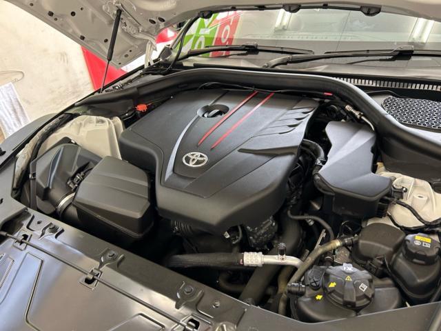 トヨタ　90スープラ　エンジンオイル交換　FUCHS 5W-30  サービスリセット　福島県　白河市　中古車販売店　スポーツカーメンテナンス