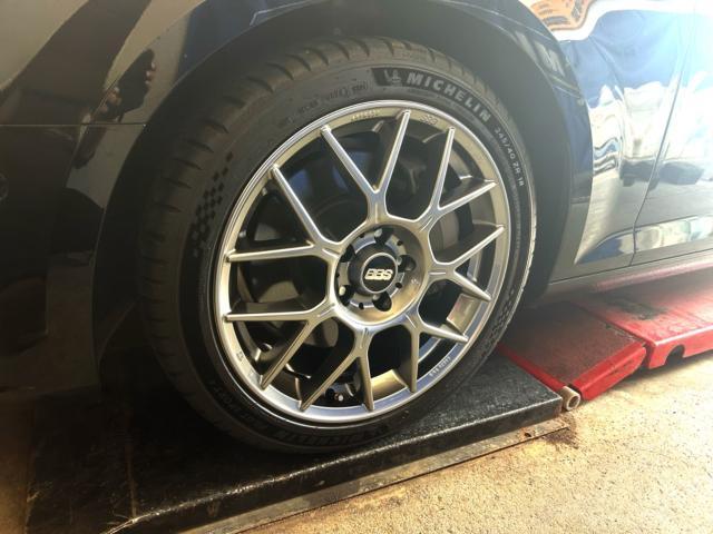 アウディ　Ａ４アバント　BBS XR 18インチ　ホイール販売　タイヤ交換　エンジンオイル交換　サービスリセット　車両診断テスト　輸入車販売店　福島県　白河市