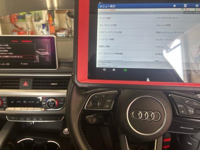 アウディ　Ａ４アバント　BBS XR 18インチ　ホイール販売　タイヤ交換　エンジンオイル交換　サービスリセット　車両診断テスト　輸入車販売店　福島県　白河市
