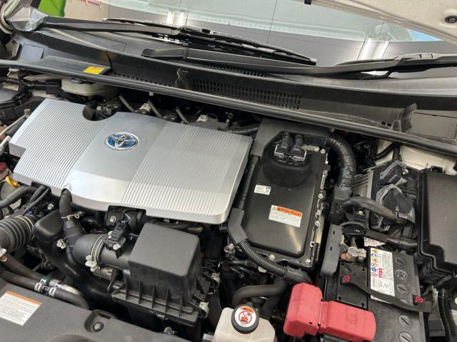 トヨタ　プリウス　ボディ補強パーツ取付　クスコ製　ストラットバー取付　リアパワーブレース取付　パーツ持込　中古車販売店　福島県　白河市