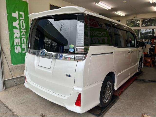 中古車販売　オーダー車両販売　トヨタ　ヴォクシーHV  お探しのお車見つけます　ご予算に応じて　オートローン完備　有償保証有り　福島県　白河市