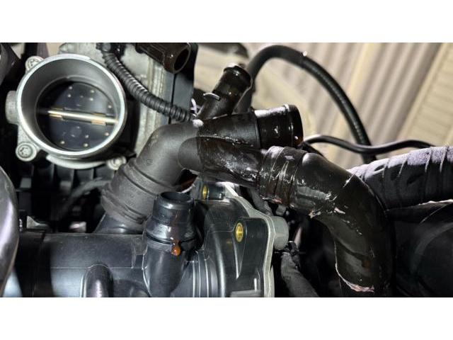 アウディ S3セダン 冷却水漏れ ウォータージャケット交換 冷却水抜き替え 車両診断テスト 輸入車メンテナンス 輸入車販売店 福島県 白河市